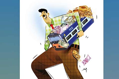 Globe-trotting ‘hotelier’ by day, a train thief by night