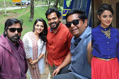 Nikhila Vimal shoots for Karthi’s film