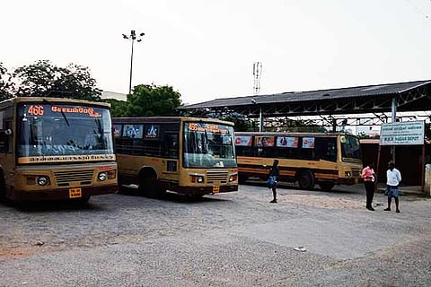 The terminus was made smaller to make space for a depot and a park