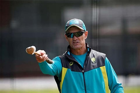 Australia coach Justin Langer