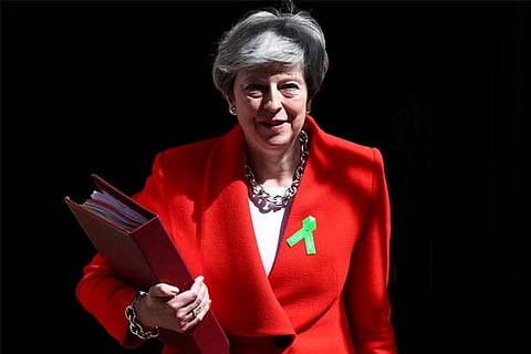 Britain's Prime Minister Theresa May