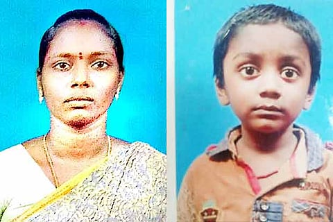 Vijayalakshmi (29) and Rithik Roshan (7)