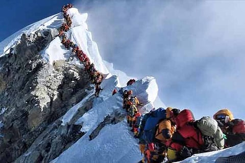 2 Indians die in Everest ‘traffic jam’, congestion photo shocks trekkers