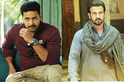 Jayam Ravi and Ronit Roy