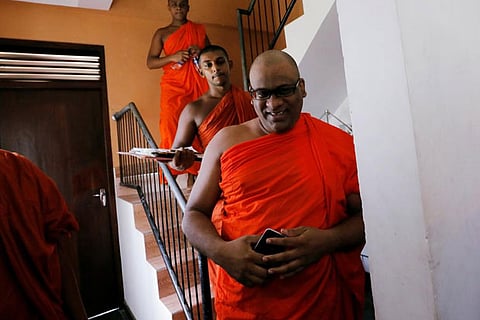 Galagoda Aththe Gnanasara Thero, head of the hardline Bodu Bala Sena