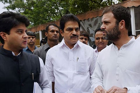 Rahul Gandhi proposes Presidium, Venugopal, Scindia in race