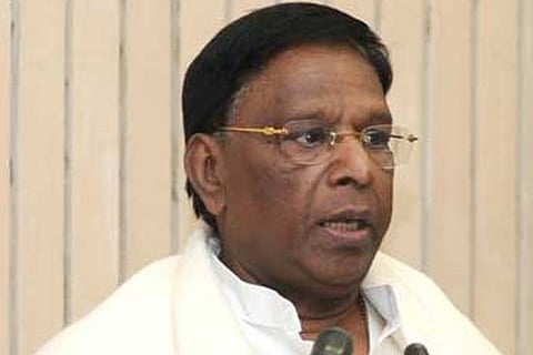 Puducherry Chief Minister V Narayanasamy