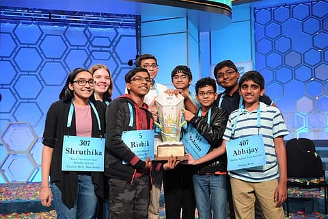 6 Indian-origin students among 8 win US National Spelling Bee