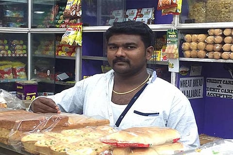 Ebenezer Thangaraj (28), Bakery owner