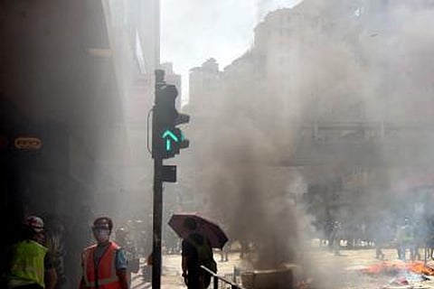 Rioters' acts imitate terrorism: Hong Kong police