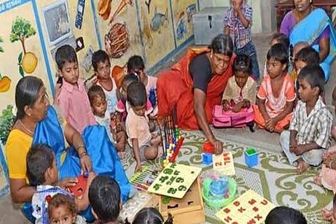 Anganwadi workers (File Photo)