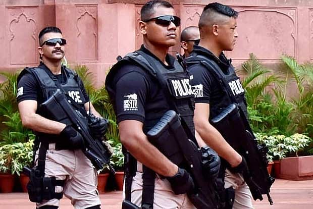 SPG Commandos reach Chennai airport ahead of PM visit