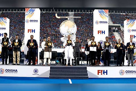 The announcement was made at the Kalinga Stadium in Bhubaneswar on Wednesday