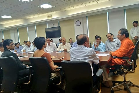 Uddhav formally takes charge as Maharashtra CM