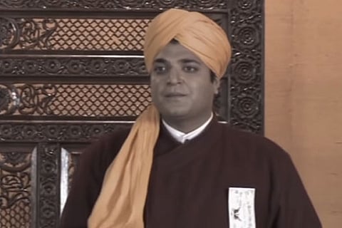 Screenshot of the viral video