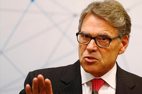 US Energy Secretary Rick Perry. File photo: Reuters