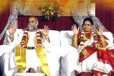 Kalki Bhagwan with his wife