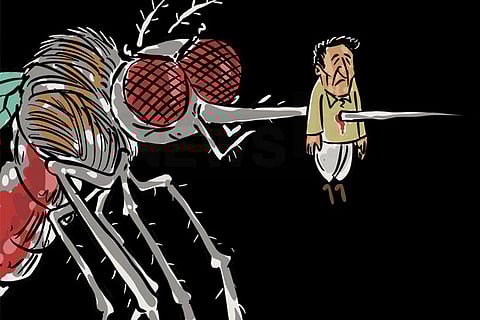 Fire fighter dies of dengue