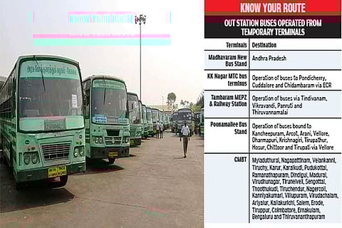 MTC to operate 310 specials to five temporary terminals from Oct 24 to 26