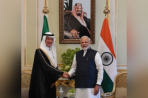 Modi meets Saudi Energy Minister, discusses boosting ties