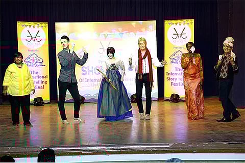 International storytellers at the previous edition of the fest