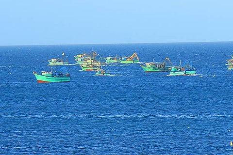 Representative image of fishing boats