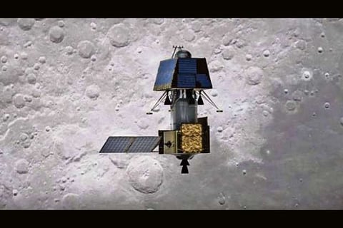 ISRO completes de-oribital operation of moon lander Vikram
