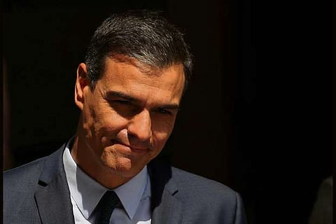 Spain's acting Prime Minister Pedro Sanchez