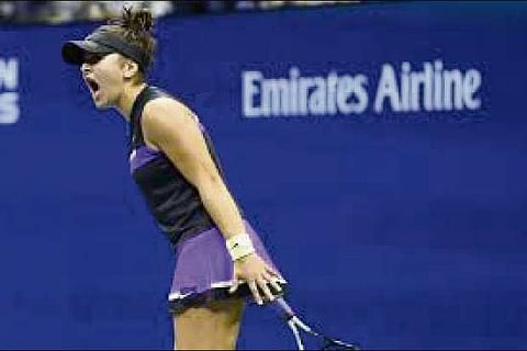 Andreescu defeats Townsend to advance to US Open quarters