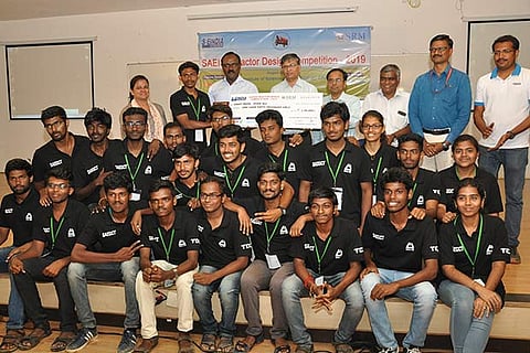 625 participate in tractor design competition at SRM