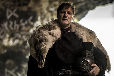 David Morrissey plays a ruthless guy in Britannia