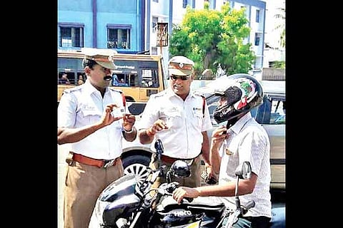 Law and Order officers, too, can now book you for traffic offence