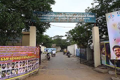 Rescued boys were send to govt home in Royapuram