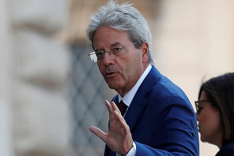 Italy's former PM Gentiloni named EU Economy Commissioner