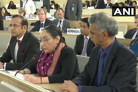 Revocation of J-K's special status sovereign decision: India at UNHRC