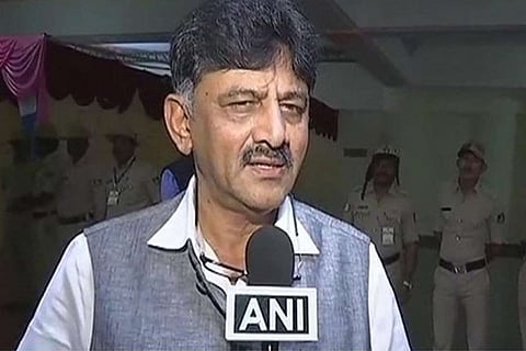 DK Shivakumar (Photo courtesy: ANI)