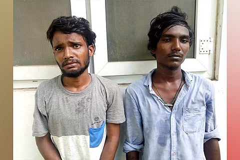 (Left) Kamesh, Srinath