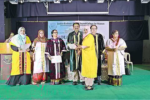 JBAS College for Women graduation ceremony held