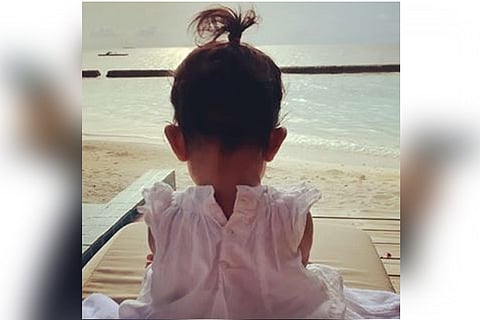Neha Dhupia shares first pic of daughter Mehr on social media