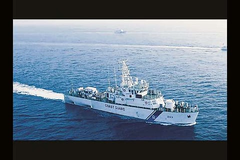 Massive drug haul by Coast Guard from Myanmar ship