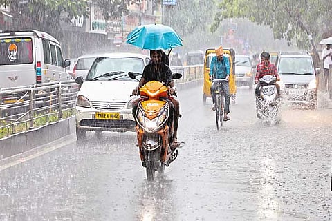 Ambattur, Poonamallee and Gummidipoondi recorded more than six cm rain on Sunday