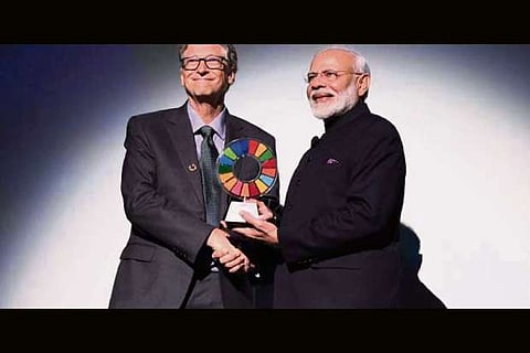 'Global Goalkeeper' award for PM Modi for Swachh Bharat Abhiyan