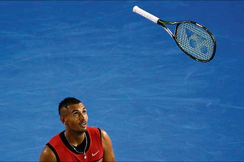 Kyrgios gets 16-week suspension for 'aggravated behaviour'
