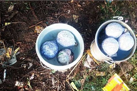 bombs recovered