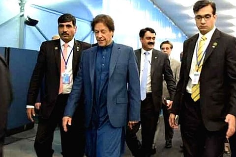 Pak PM receives grand welcome after arriving from UNGA
