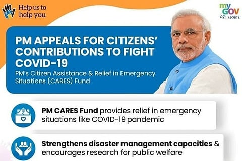 Donations made to PM-CARES Fund eligible for 100pc tax deduction