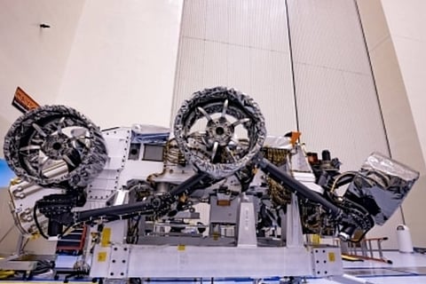 NASA's Perseverance Mars rover gets wheels, parachute