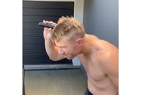 Kerala village takes up David Warner's challenge, shaves off hair