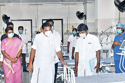 File pic of EPS visiting the new facility in March