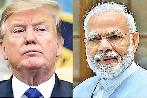 With ‘thank you’, Modi-Trump vow to win fight against COVID